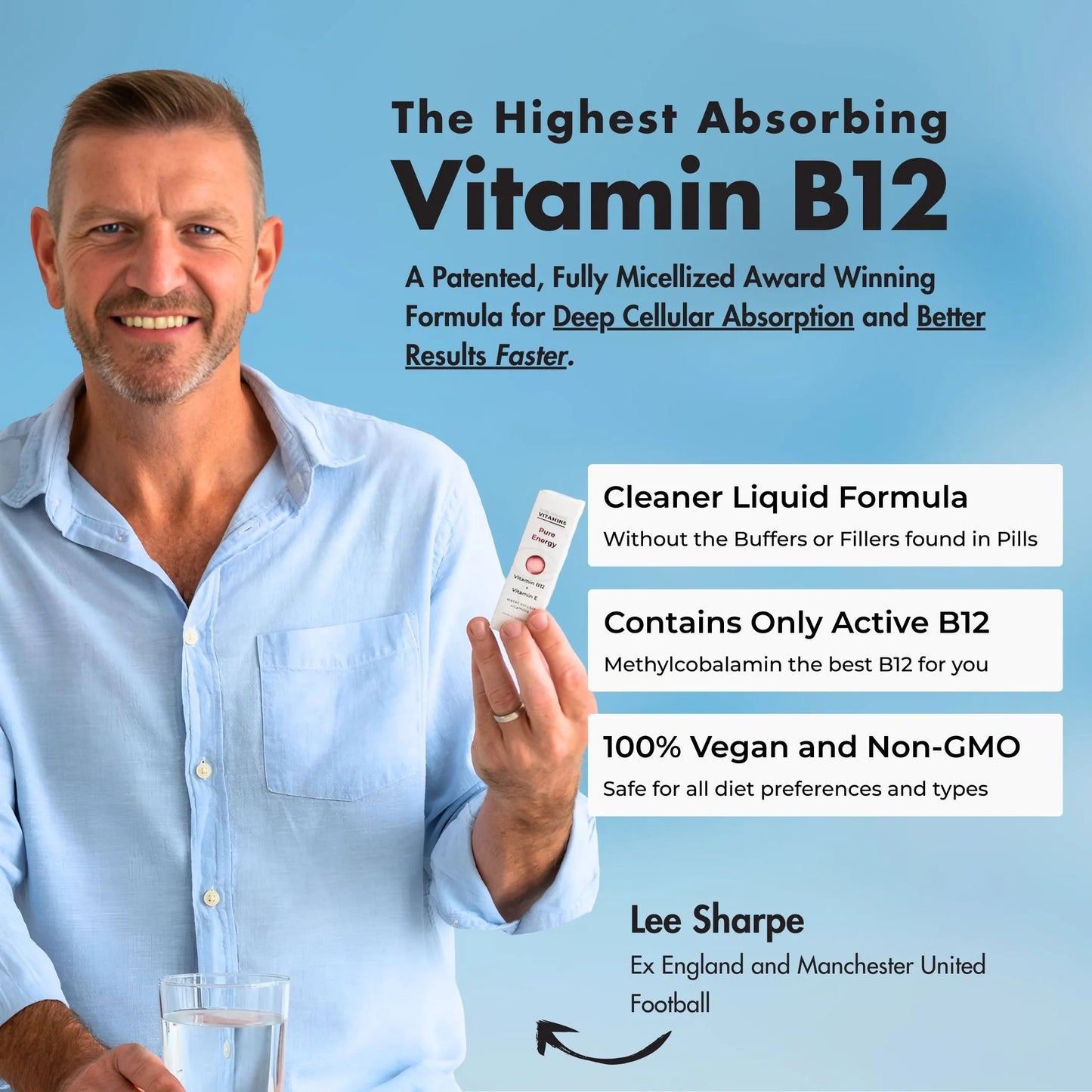 Pure Energy Vitamina B12 + Vitamina E