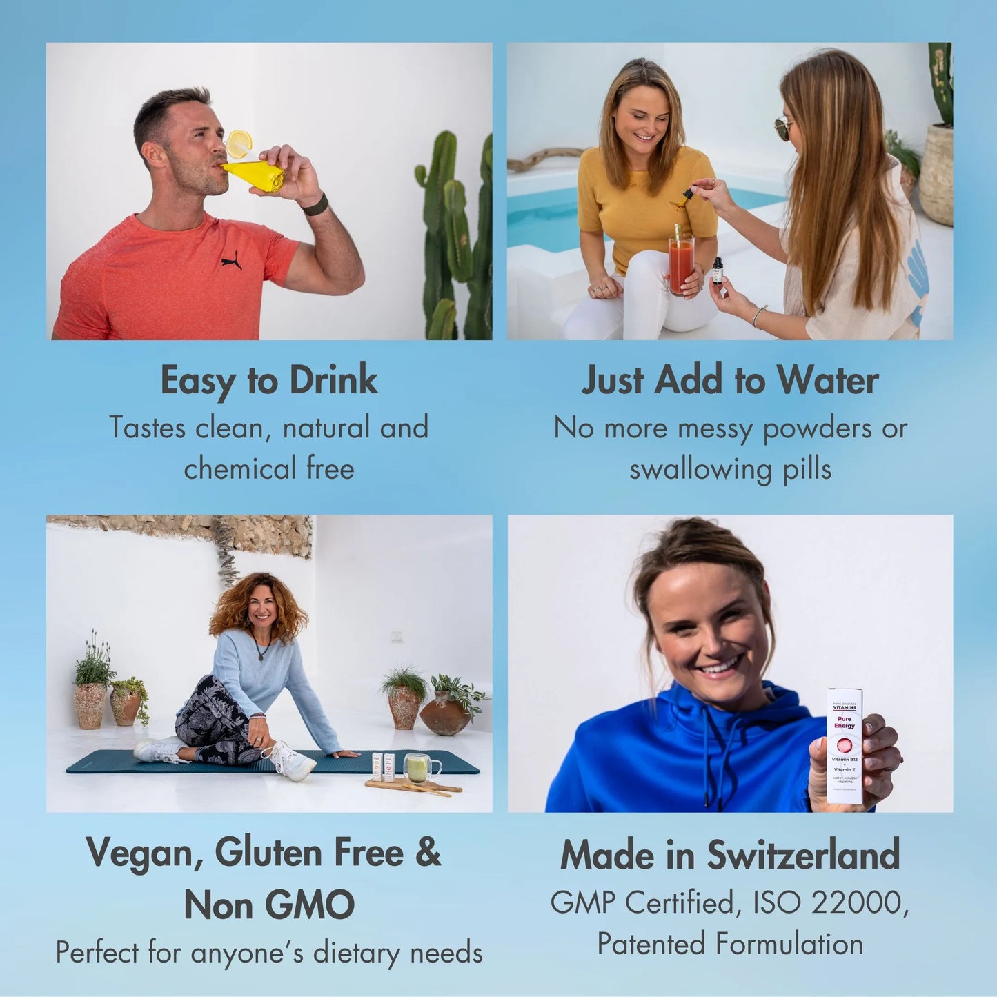 Pure Energy Vitamin B12 + Vitamin E