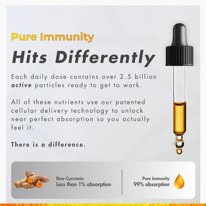 Pure Immunity Curcumá, Olíbano y Vitamina C