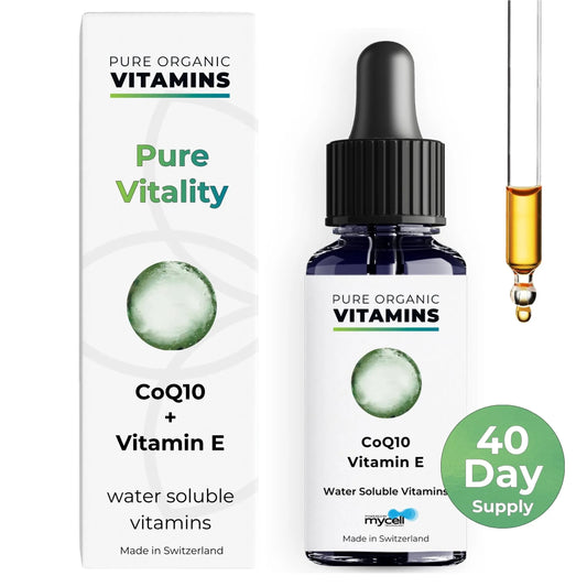 Pure Vitality CoQ10 + Vitamin E