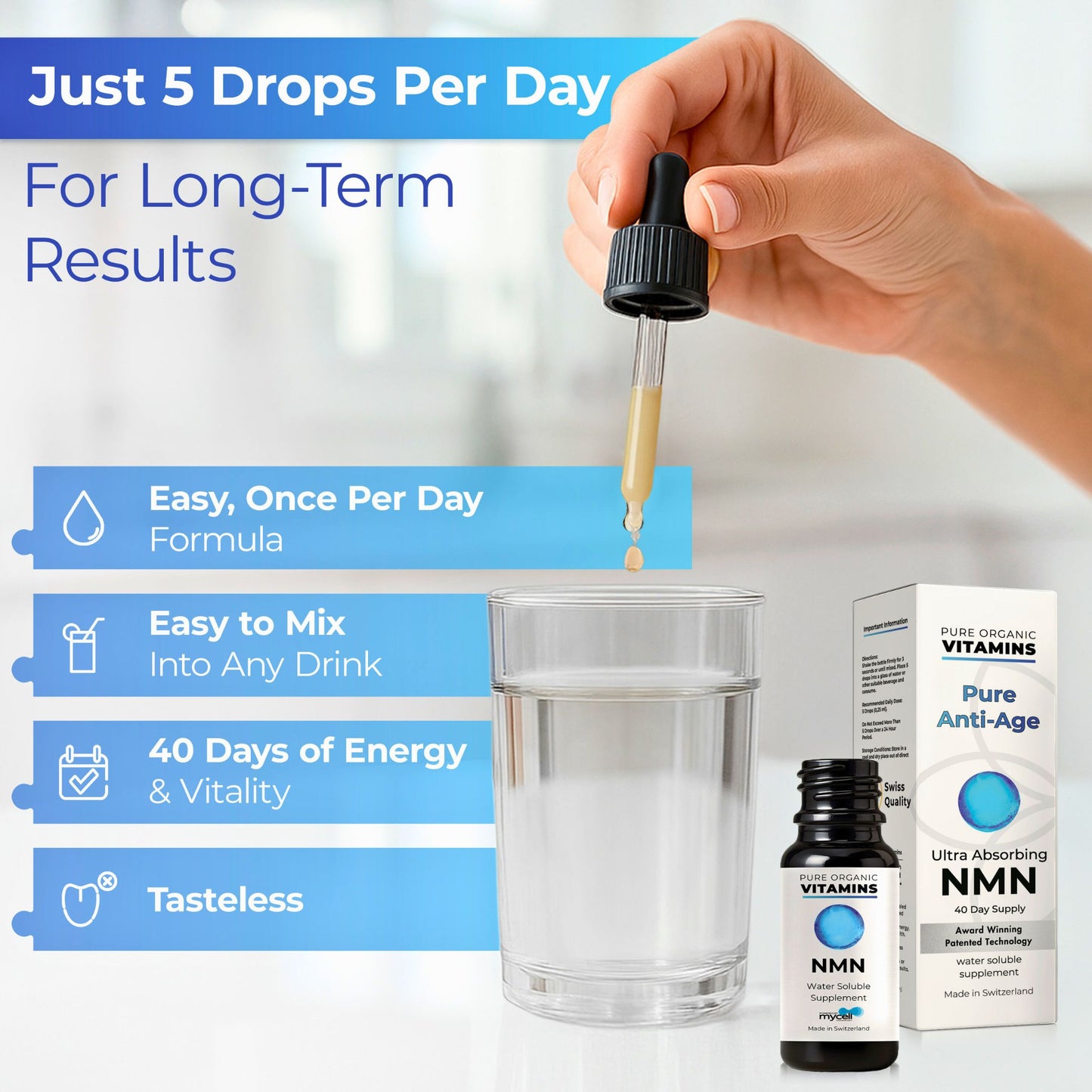 Pure Anti-Age NMN Liposomal 30 ml