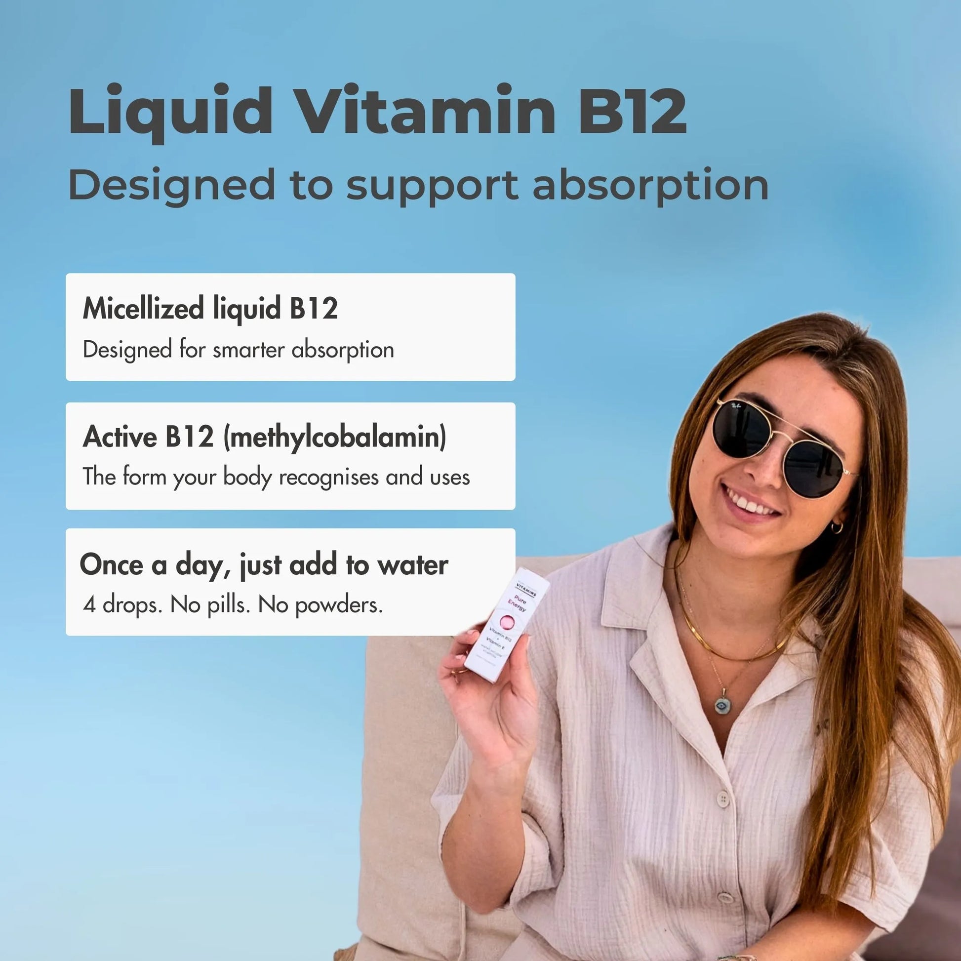 Pure Vape Vitamin B12 Pure Energy Vitamin B12 + E Organic Methyl B-12 Spray Pure Vape Vitamin B12 Pure Energy Vitamin B12 + E Organic Methyl B-12 Spray