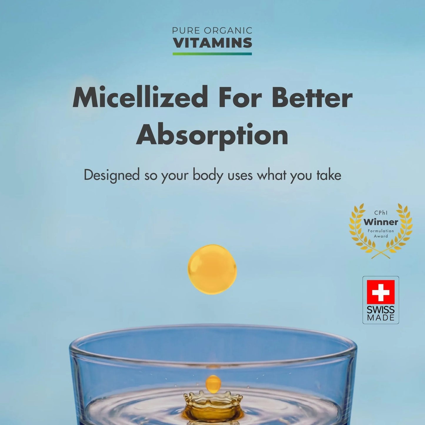 Pure Vitality Coenzima Q10 + Vitamina E