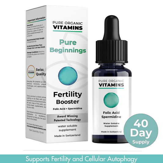 Pure Beginnings Liquid Spermidine + Folic Acid