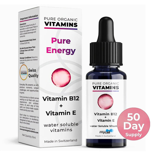 Pure Energy Vitamin B12 + Vitamin E